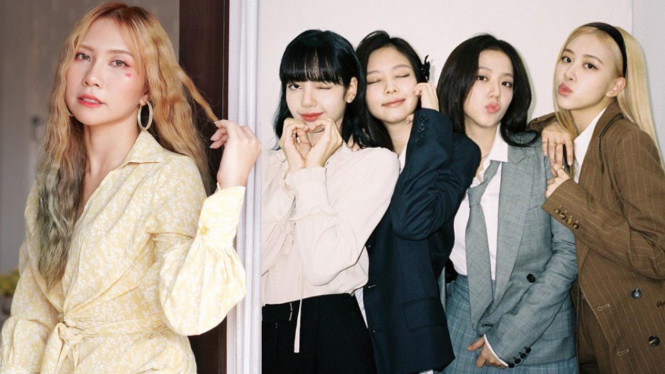 Natya Shina dan Rose Blackpink