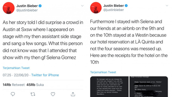 Twitter/@justinbieber