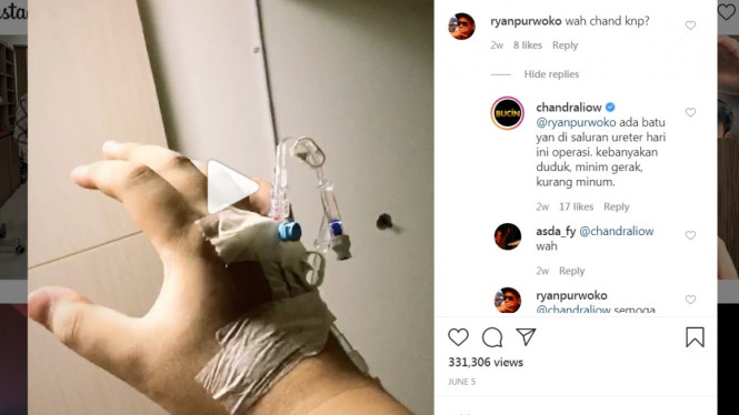 Instagram/@chandraliow