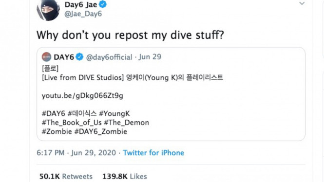 @Jae_Day6/Twitter