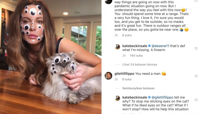 Instagram/@katebeckinsale