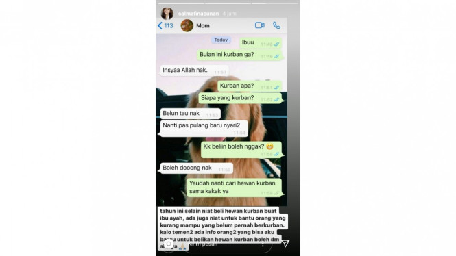 Instagram/@salmafinasunan