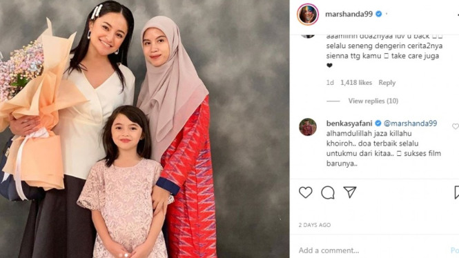 Instagram/@marshanda99