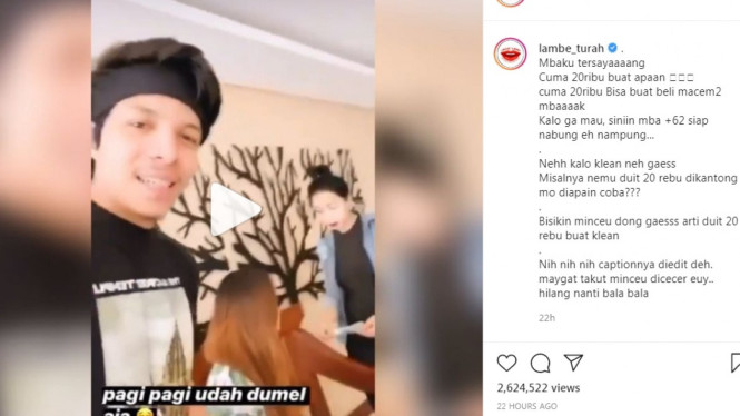 Instagram/@lambe_turah