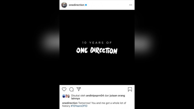 Instagram/@onedirection