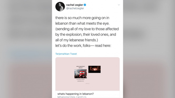 Twitter/@rachelzegler