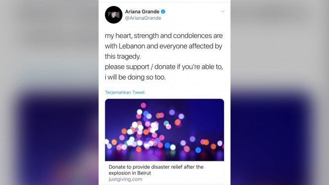 Twitter/@arianagrande