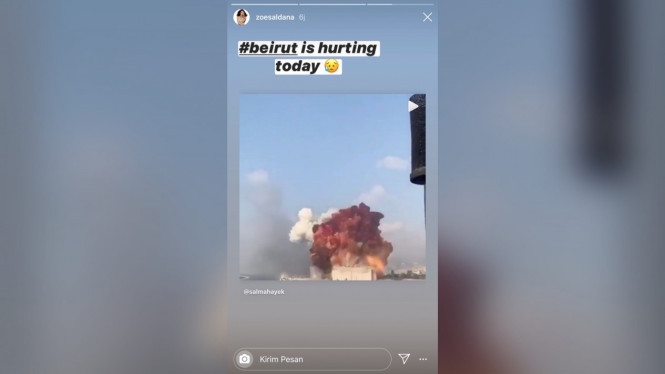 Instagram/@zoesaldana