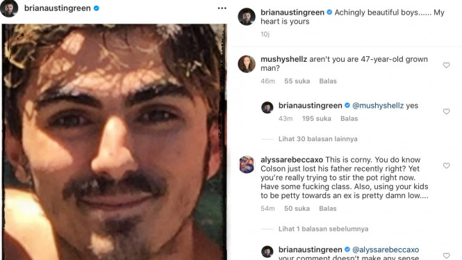 Instagram/@brianaustingreen