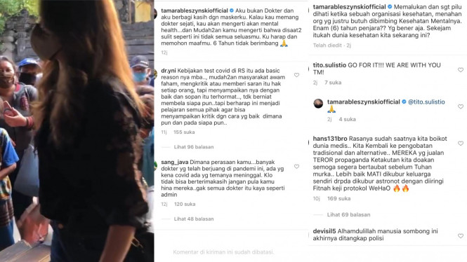 Instagram/@tamarablesznyskiofficial