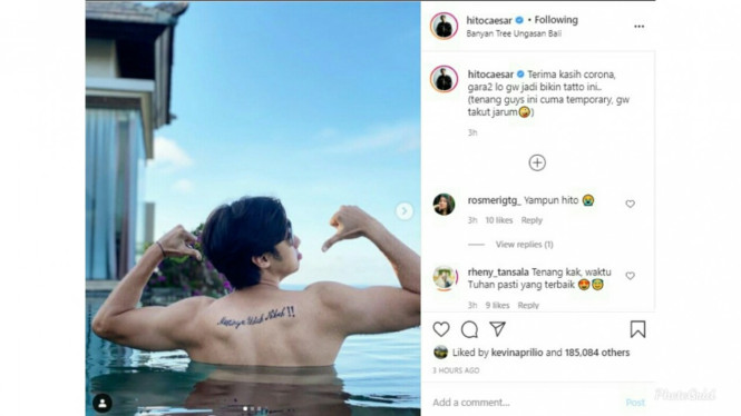 Instagram/@hitocaesar