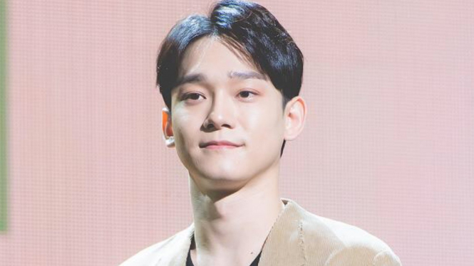 Momen Perayaan Ulang Tahun Chen EXO Perdana Jadi Ayah