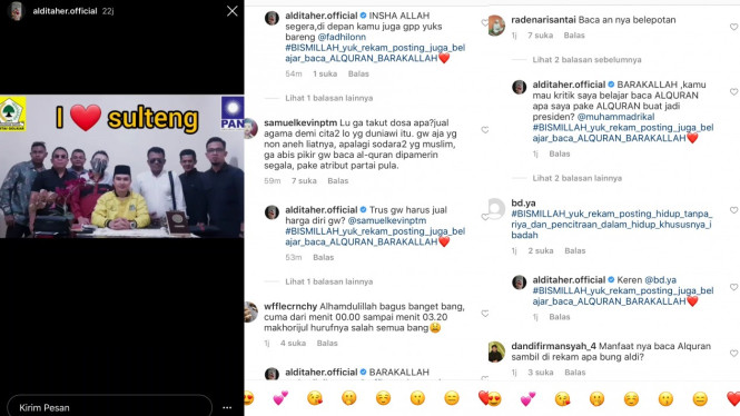 Instagram/@alditaher.official