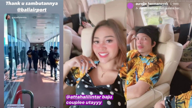 instagram/aurelie.hermansyah & instagram/attahalilintar