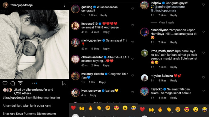 Instagram/titiradjopadmaja