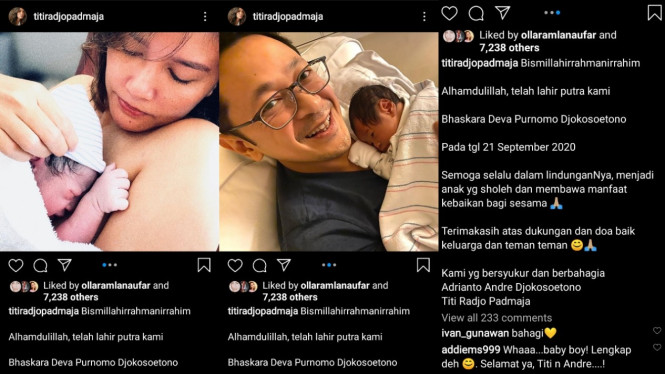 Instagram/titiradjopadmaja