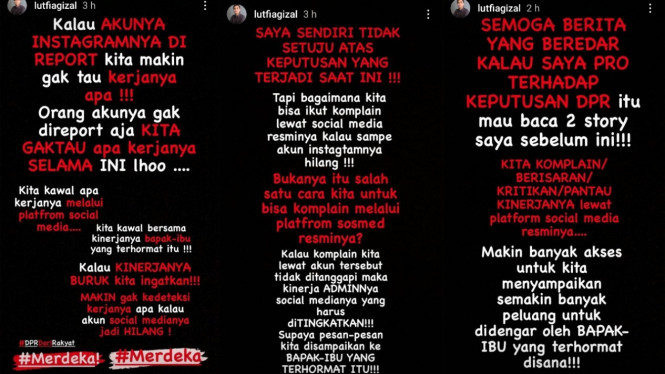 Instagram/lutfiagizal