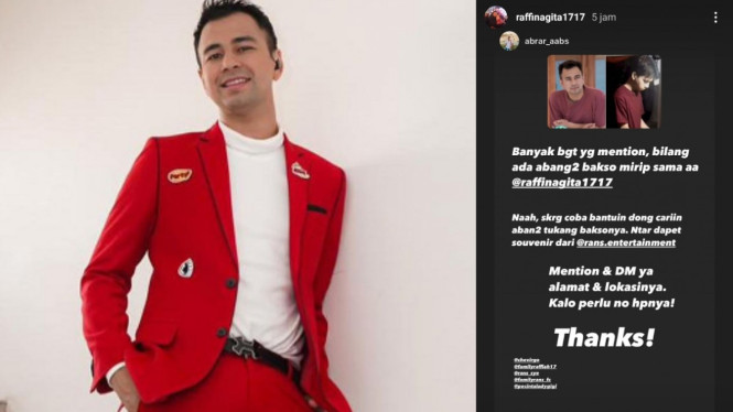 Instagram/raffinagita1717