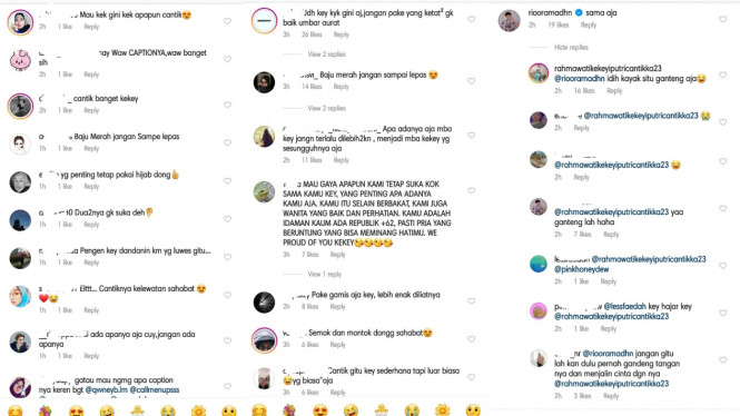 Instagram/@rahmawatikekeyiputricantikka23