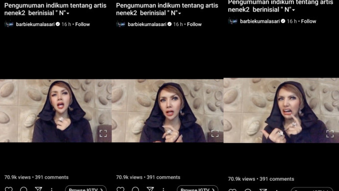 Instagram/barbiekumalasari