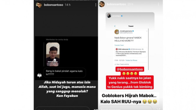 Instagram/bobonsantoso