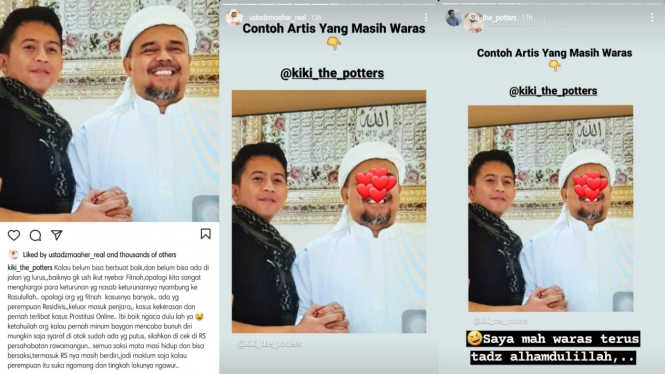 Ustaz Maaher Sebut Nikita Mirzani Lonte, Kiki The Potters Punya Bukti