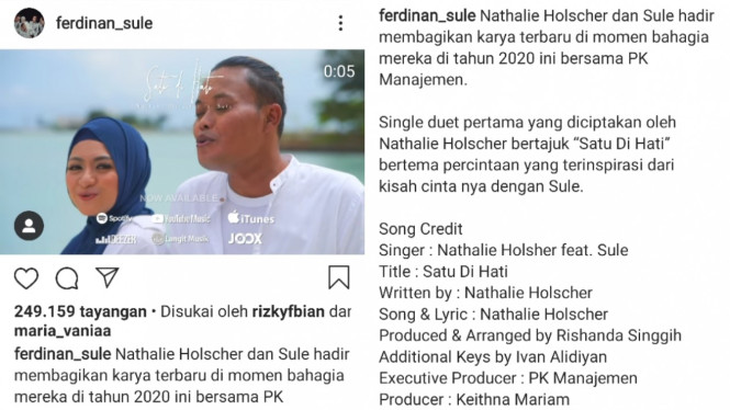 Instagram/ferdinan_sule