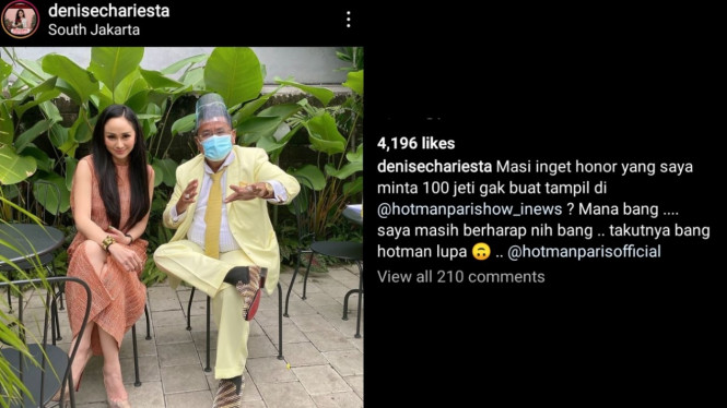 Instagram/denisechariesta