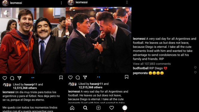 Instagram/leomessi