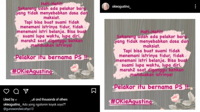 Instagram/@okieagustina_