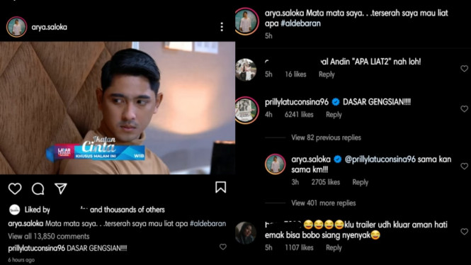 Instagram/@arya.saloka