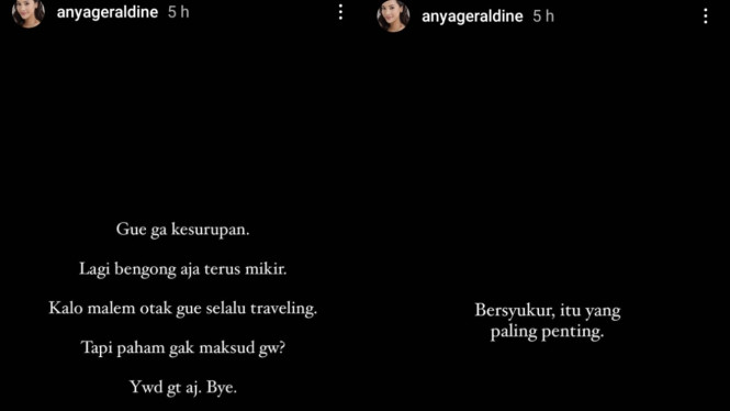 Instagram/anyageraldine