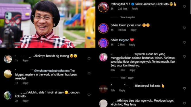 Instagram/@kaksetosahabatanak