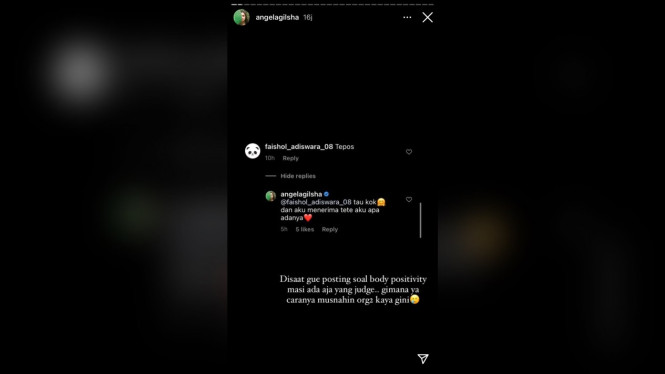 Instagram/@angelagilsha