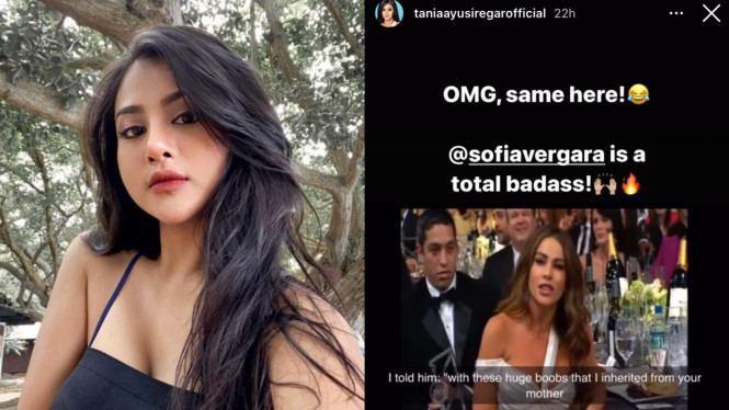 Instagram/@taniaayusiregarofficial