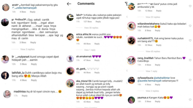 Instagram/aurelie.hermansyah