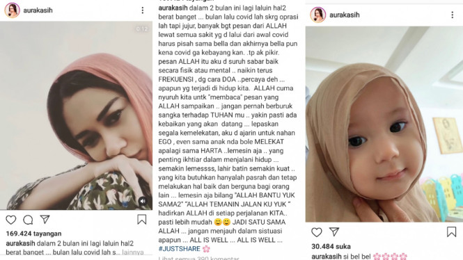 Instagram/aurakasih