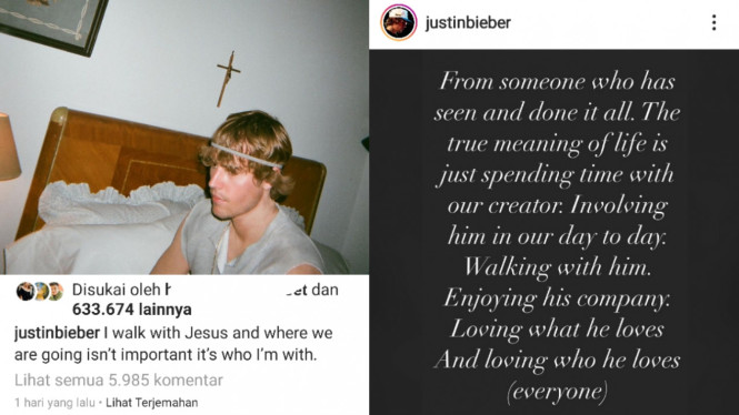 Instagram/justinbieber