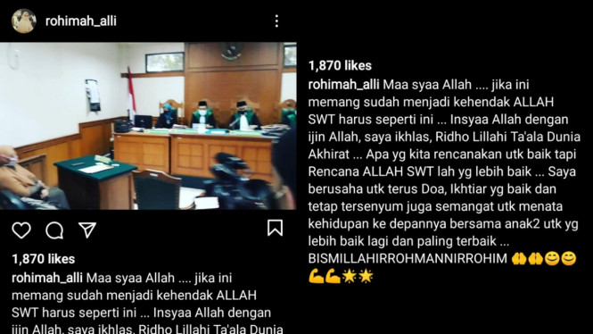 Instagram/rohimah_alli