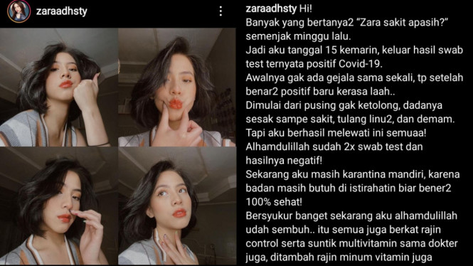 Instagram/zaraadhsty