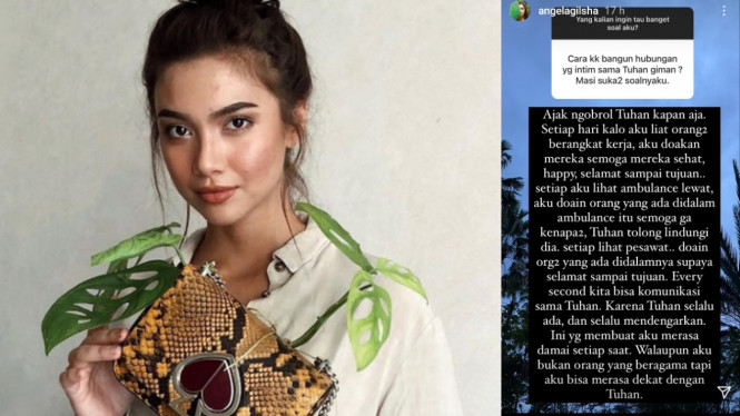 Instagram/angelagilsha