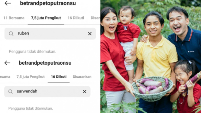 Betrand Peto Ketahuan Unfollow Keluarga Ruben Onsu, Ungkap Kekecewaan