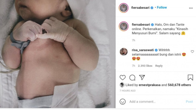 Instagram/ @fiersabesari