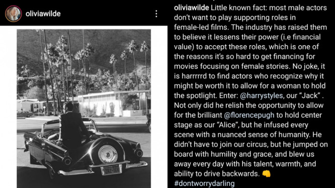 Instagram/oliviawilde