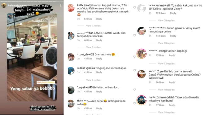 Posting Video Mesra Vicky Celine Kalina Oktarani Aku Lagi Down