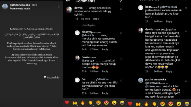 Instagram/putriannesaloka