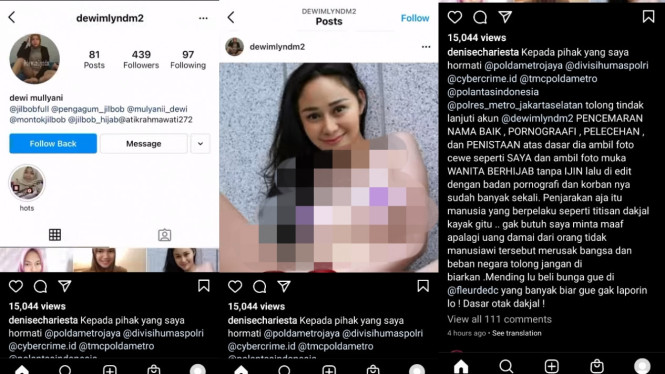 Instagram/denisechariesta