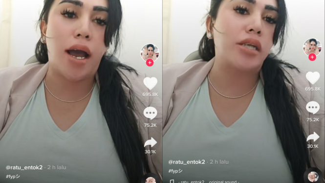 Profil Ratu Entok, Selebgram Komentar Viral Yang Ditangkap