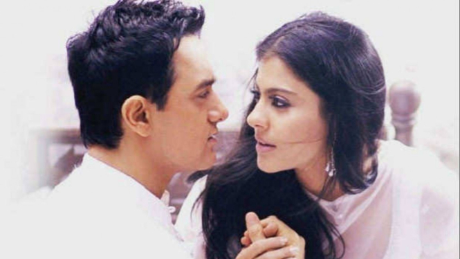 Pernah Bekerja Bersama, Aamir Khan Anggap Kajol Kasar dan Kurang Ajar