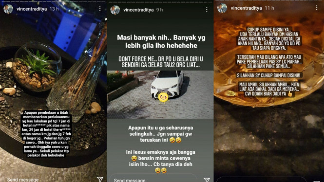 Instagram/vincentraditya